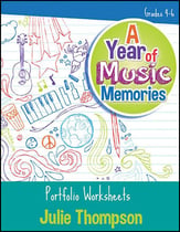 A Year of Music Memories Reproducible Book